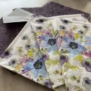 Printing on tissue and hygienic papers