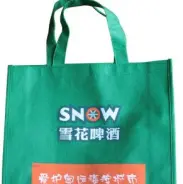Printing on non-woven material